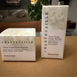 Chantecaille Blanc Peony Face Cream & Serum - Cream White